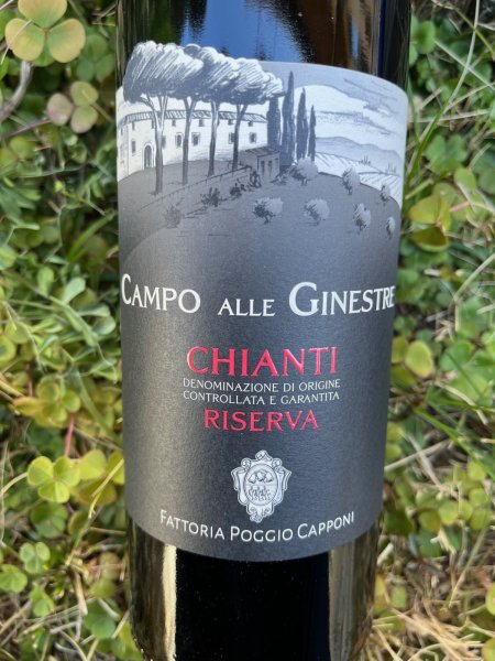 画像1: キアンティ リゼルヴァ DOCG "カンポ・アッレ・ジネストレ" 2022 (ポッジョ・カッポーニ) (1)